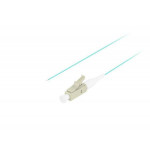 LANBERG PIGTAIL OPTICKÉ VLÁKNO MM LC/UPC OM3 EASY STRIP 50/125 2M AQUA