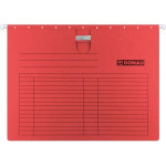 Závěsné desky Donau - A4, 230 g/m2, červené