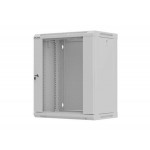 LANBERG 19" RACKOVÁ SKŘÍŇ 12U/540X350 (FLAT PACK) S PROSKLENÝMI DVEŘMI ŠEDÁ