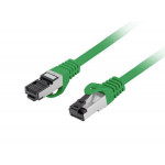 Lanberg PATCHCORD CAT.8.1 S/FTP LSZH CU 5M GREEN FLUKE PASSED
