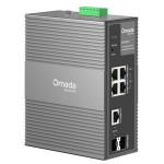 TP-Link IES206GPP Omada 6portový gigabitový průmyslový Easy Managed Switch s 3 porty PoE+ a 1 portem PoE++