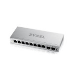 Zyxel GS1200-10 v3, 8 Port Gigabit, 2 x SFP webmanaged Desktop Switch