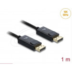 Delock Koaxiální kabel DisplayPort 16K 60 Hz 80 Gbps s pleteným opláštěním 1 m