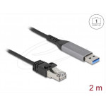 Delock USB LAN kabel z rozhraní USB Typ-A na RJ45 Gigabit Ethernet, 2 m