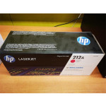 HP toner 212A/Magenta/4500 stran  - poškozený obal