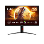 AOC LCD herní U32G4U 31,5" IPS 4K/3840x2160@160Hz/0,5ms/450cd/2xHDMI/DP/4xUSB/Pivot/HAS/VESA