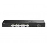 D-Link 24 Ports GE + 4 Ports 10G SFP+ Smart Managed Switch - DGS-1530-28/E