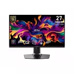 MSI MPG 271QR QD-OLED X50, 26,5" QD-OLED/2560x1440 (WQHD)/500Hz/0,03ms/2x HDMI/DP/USB-A,B,C/Výšk. nastavitelný/Pivot/černá