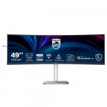 Philips LCD 49B2U5900C 48,8" zakřivený VA 4K/5120x1440@75Hz/4ms/450cd/2xHDMI/DP/3xUSB/USB-C dock/RJ45/Repro/HAS/VESA