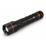 CONNECT IT GLEAM 1000R LED ruční svítilna dobíjecí (2200mAh), 1000 lm, hliníková, voděodolná, černá