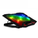 EVOLVEO Ania 5RGB, chladicí podložka pro notebook, 5x ventilátor, RGB podsvícení + dárek ZDARMA