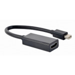 GEMBIRD kabelový adaptér 4K Mini DisplayPort na HDMI černý 