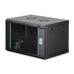 DIGITUS DN-37101 Nástěnná skříň 7U, Dynamic-N, 19", 600x400mm, nesmontovaná černá (RAL 9005)