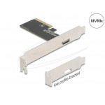 Delock PCI Express x4 Karta na 1 x externí OCuLink SFF-8612 - Low Profile