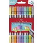 Oboustranné fixy Faber-Castell, sada 10 barev