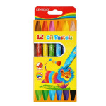 Olejové pastely KEYROAD 12 ks