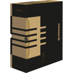 Arch. krabice Donau - A4, kart., 12 cm, hnědá