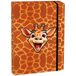 Box na sešity A4, s klopou, Giraffe