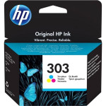 Cartridge HP T6N01AE  , č. 303 -  tříbarevná