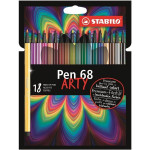 Fixy Stabilo Pen 68 "ARTY", sada 18 barev