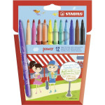 Fixy Stabilo Power, sada 12 barev