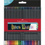 Pastelky Faber-Castell, Black Edition, 24 barev