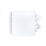 Kreativní album - 20,5 x 20,5 cm, 35 listů, bílé