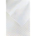 Kreativní papír A4 Polka Dot,190 g,bílý/zlatý,10ks