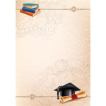 Diplom A4 - motiv věda , 170 g/m2, 25 ks