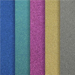 Kreativ. papír A4 třpytivý - 210 g/m2, mix b, 5 ks