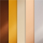 Kreativní papír A4 Satin, 210 g, mix barev, 15 ks