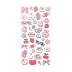 Dekorativní samolepky - ENJOY, růžové, mix motivů