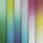 Kreativ. papír A4 třpytivý - 230 g/m2, mix b, 6 ks