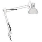 Stolní lampa MAULstudy - k upevnění na stůl, bílá