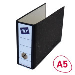 Pák.pořadač A5 na šířku HIT Office - 8,mramor čer.