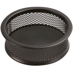 Drátěný zásobník na sponky Q-Connect, černý