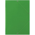 Karton.desky chlopně gumička Donau - A4, zelené