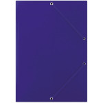 Karton.desky chlopně gumička Donau - A4, modré