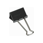 Kovové klipy, 51 mm, černé, 12 ks