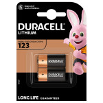 Duracell ULTRA Jednorázová lithiová baterie CR123A, 2-pack