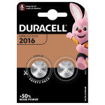 Duracell Jednorázová lithiová baterie CR2016, 2-pack