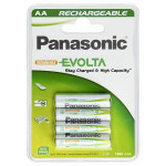 Nabíjecí baterie, AA (HR6), 1900 mAh, Panasonic, 4-pack