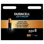 Duracell Optimum Jednorázová alkalická baterie AAA, 8-pack