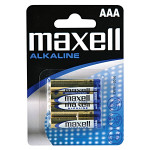 Maxell Jednorázová alkalická baterie AAA, 4-pack
