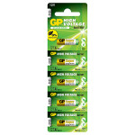 GP Jednorázová alkalická baterie A27, 5-pack