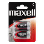 Maxell Jednorázová zinková baterie C, 2-pack
