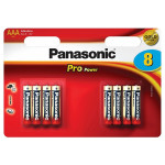 Panasonic Jednorázová alkalická baterie AAA, 8-pack