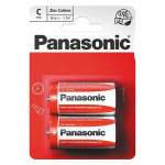 Panasonic Jednorázová zinkouhlíková baterie C, 2-pack