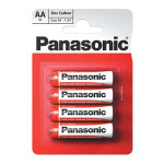 Panasonic Jednorázová zinkouhlíková baterie AA, 4-pack