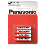 Panasonic Jednorázová zinkouhlíková baterie AAA, 4-pack
